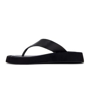 Tony Bianco Yves Sandal in Black Como